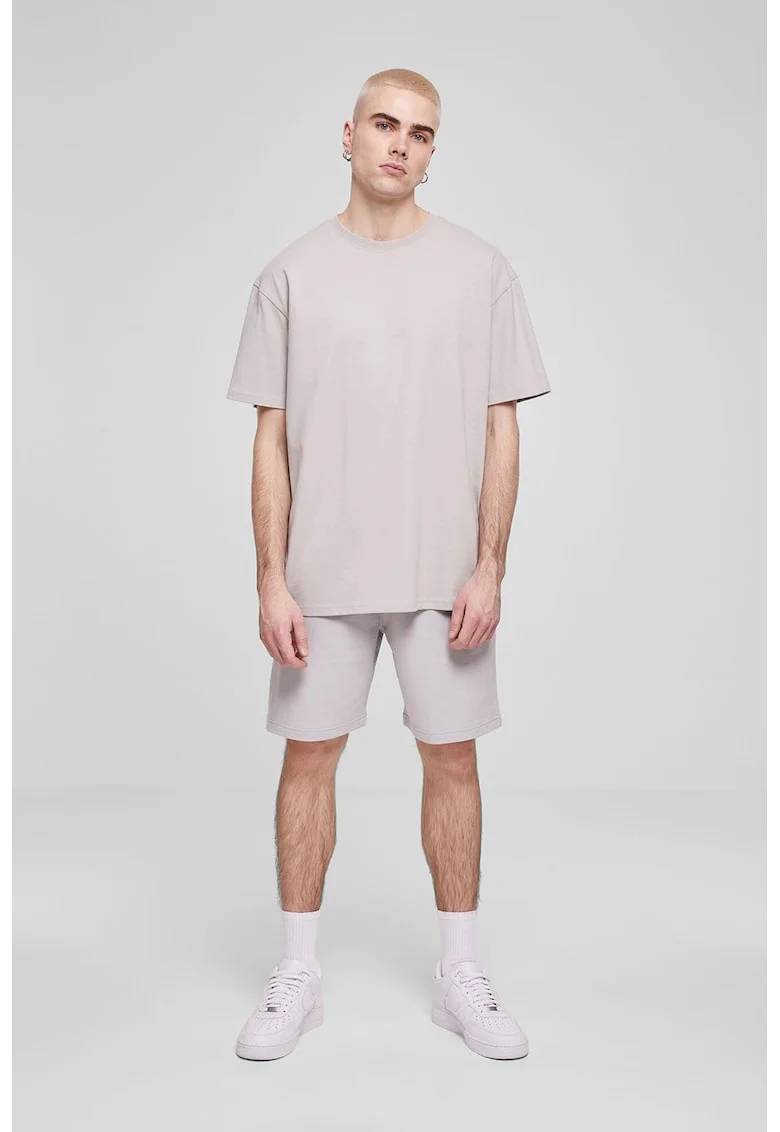 Tricou supradimensionat cu maneci cazute