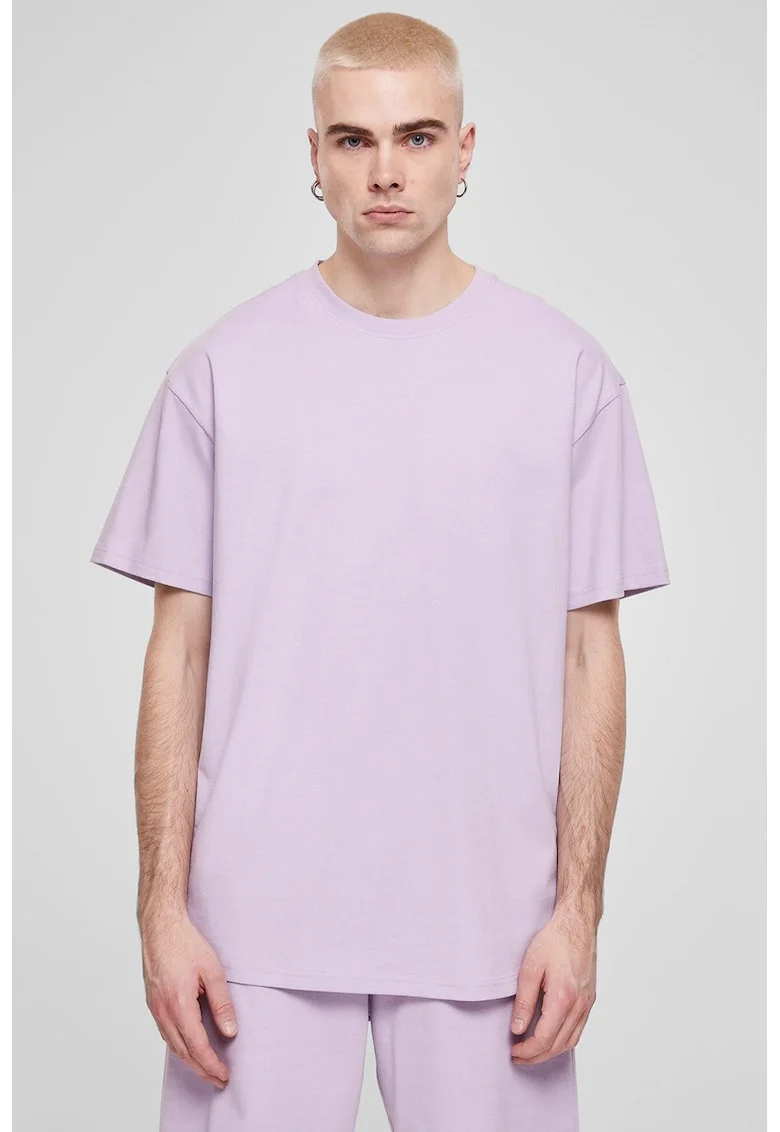 Tricou supradimensionat cu maneci cazute