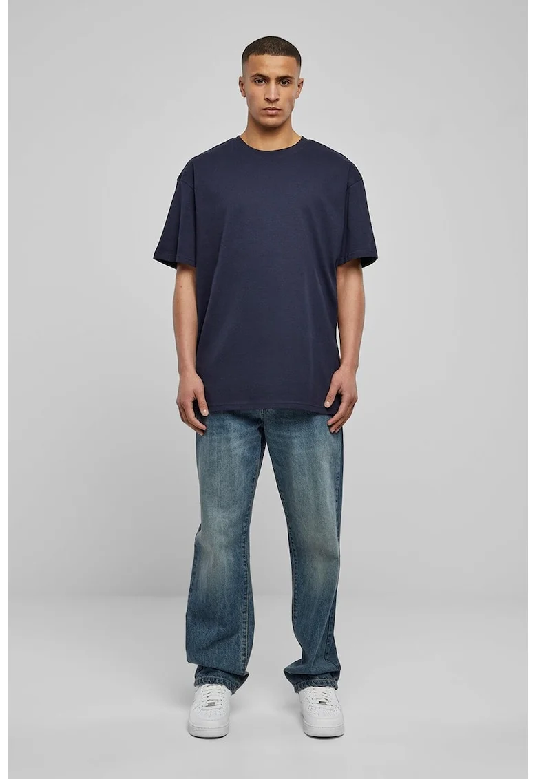 Tricou supradimensionat cu maneci cazute