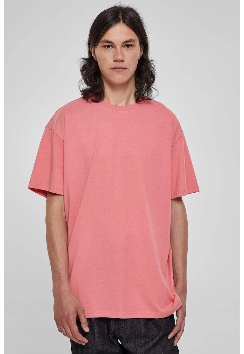 Tricou supradimensionat cu maneci cazute