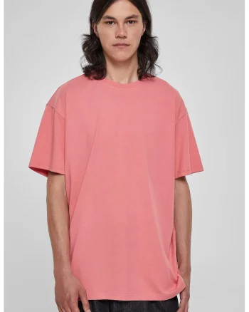 Tricou supradimensionat cu maneci cazute