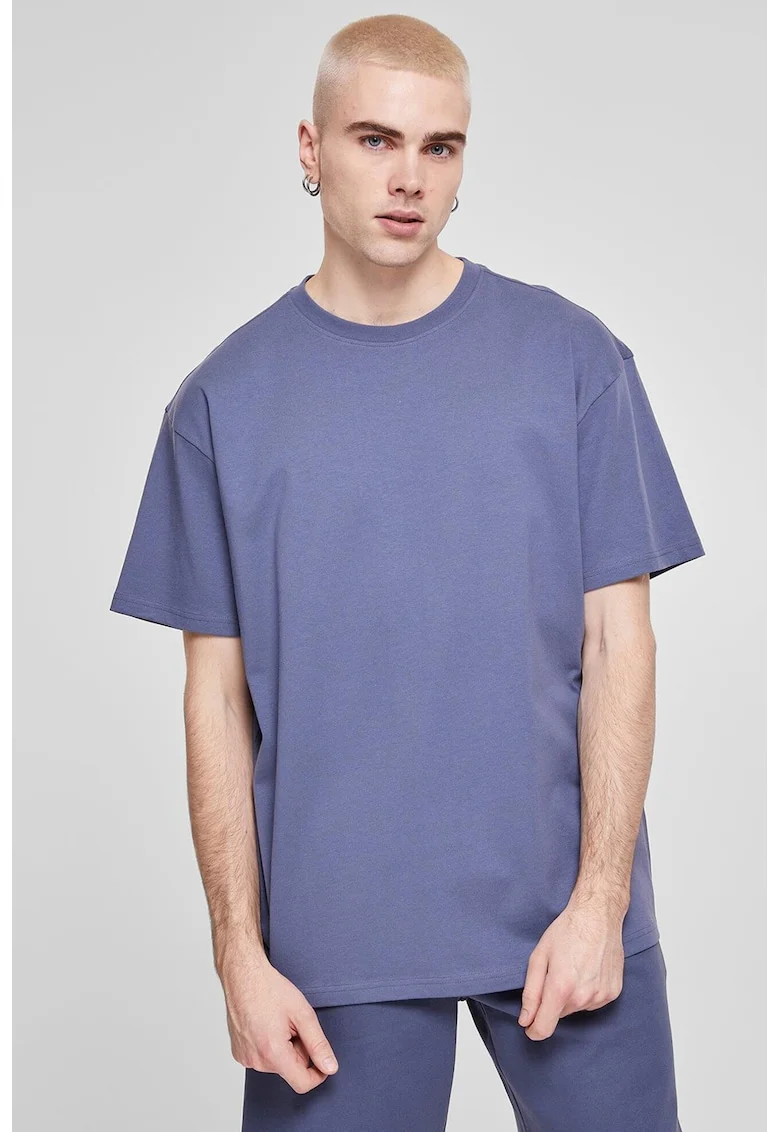 Tricou supradimensionat cu maneci cazute