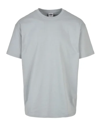 Tricou supradimensionat cu maneci cazute, Gri cenusiu
