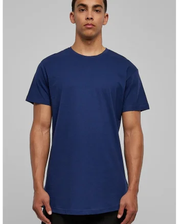 Tricou uni cu maneci scurte, Albastru inchis