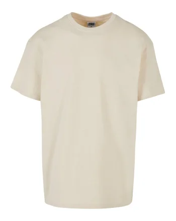 Tricou supradimensionat cu maneci cazute, Alb fildes