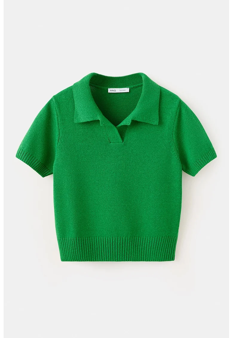 Pulover polo uni, Verde