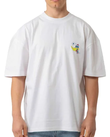 Tricou lejer cu maneci cazute,