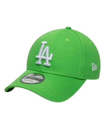 Sapca unisex cu logo brodat in relief LA Dodgers MLB League Essential 9FORTY