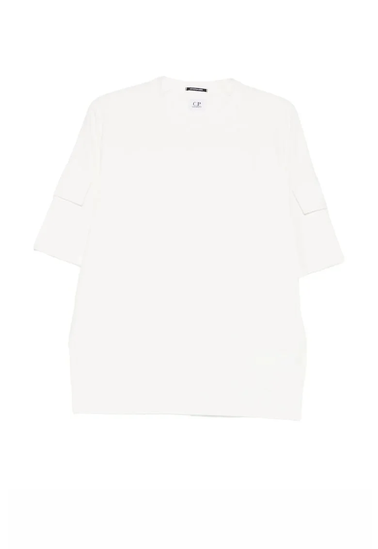 Tricou barbati, C.P Company, Alb