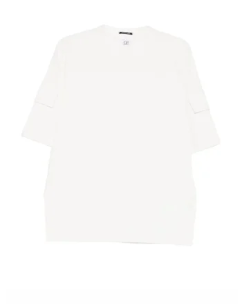 Tricou barbati, C.P Company, Alb