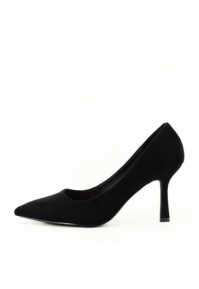 Pantofi negri eleganti H1014 01 11379, Negru