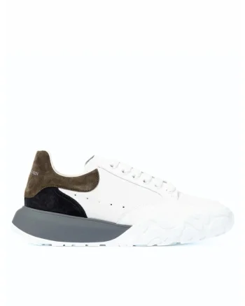 Court Trainer White Mix, Alb/Negru/Maro/Gri