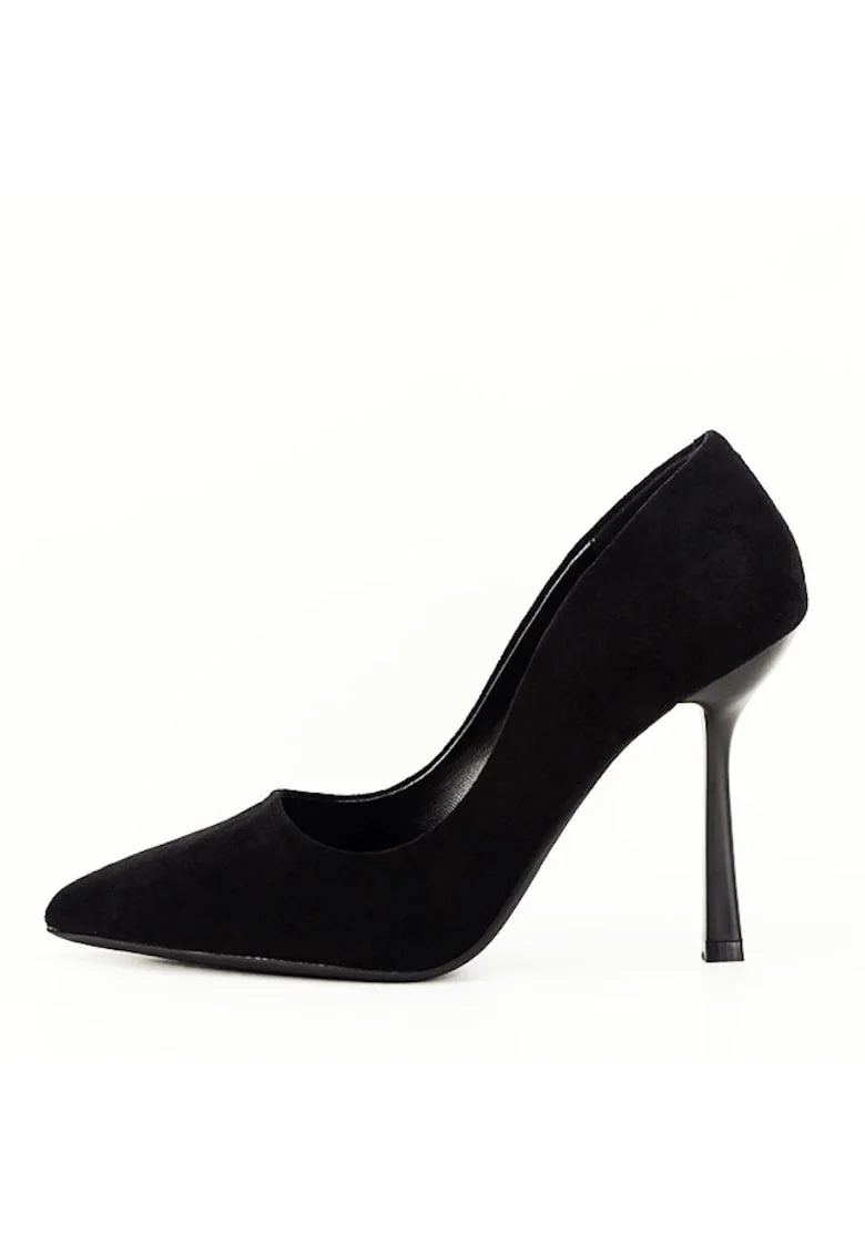 Pantofi negri eleganti 6837 02 11313, Negru