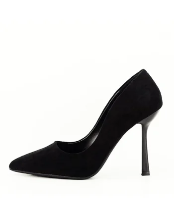 Pantofi negri eleganti 6837 02 11313, Negru