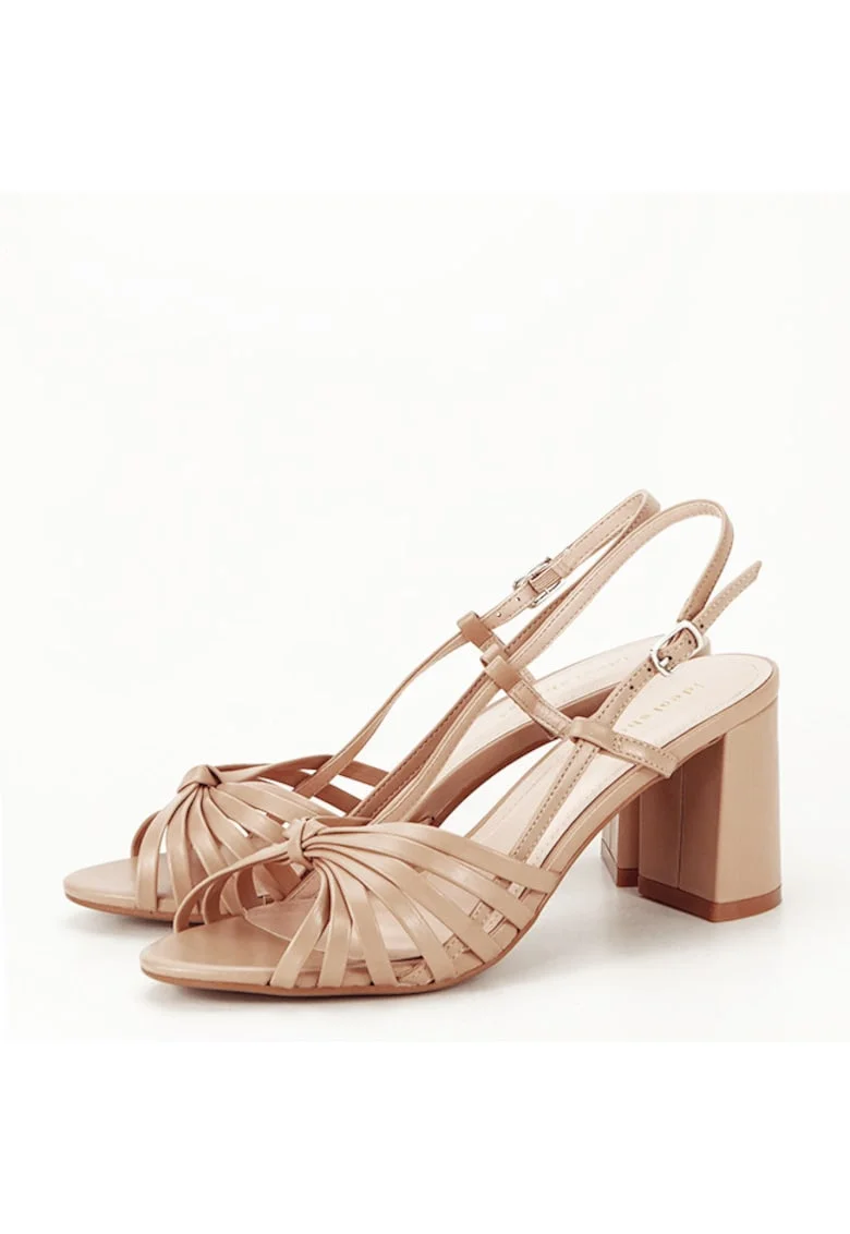 Sandale bej elegante 8733 125 14917, Bej