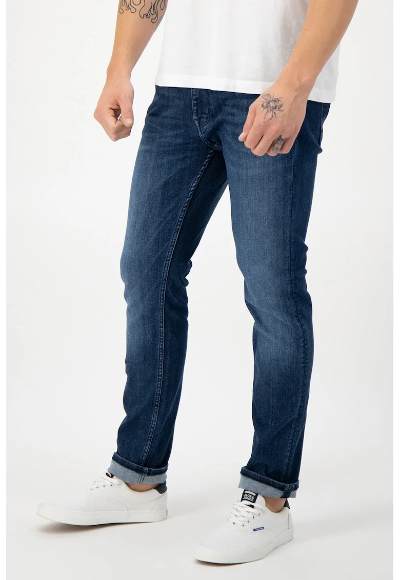 Blugi slim fit Vegas, Albastru
