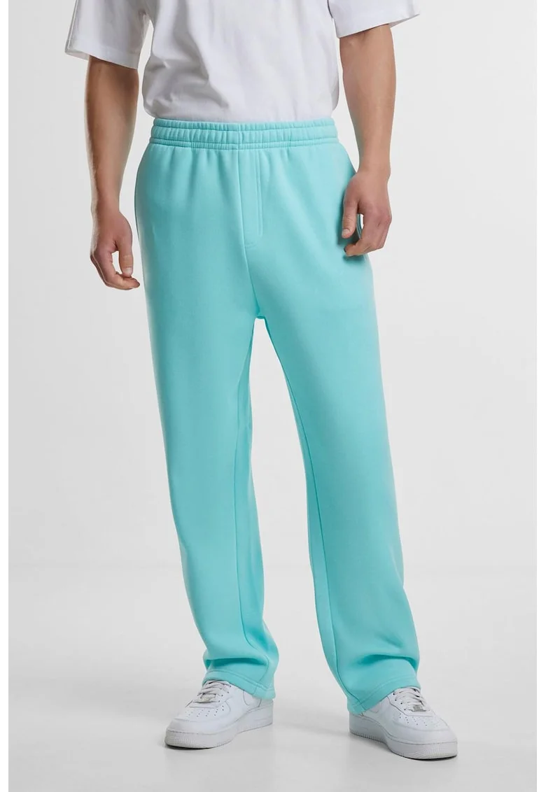 Pantaloni lejeri de trening cu buzunare, Albastru