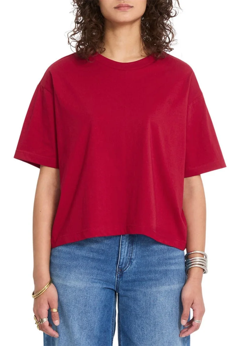 Tricou crop lejer Blanks Up