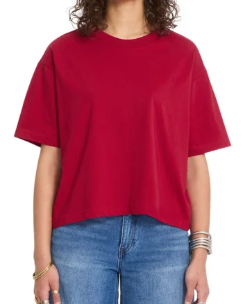 Tricou crop lejer Blanks Up