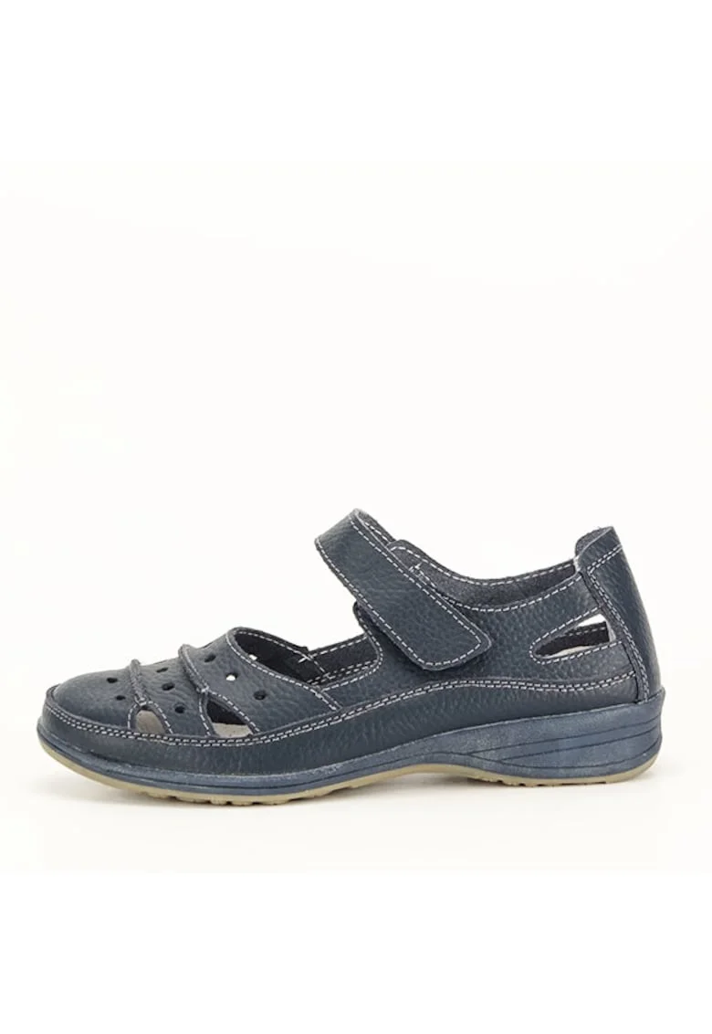 Balerini piele naturala Diana bleumarin M4 8033, Bleumarin