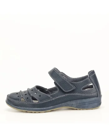 Balerini piele naturala Diana bleumarin M4 8033, Bleumarin