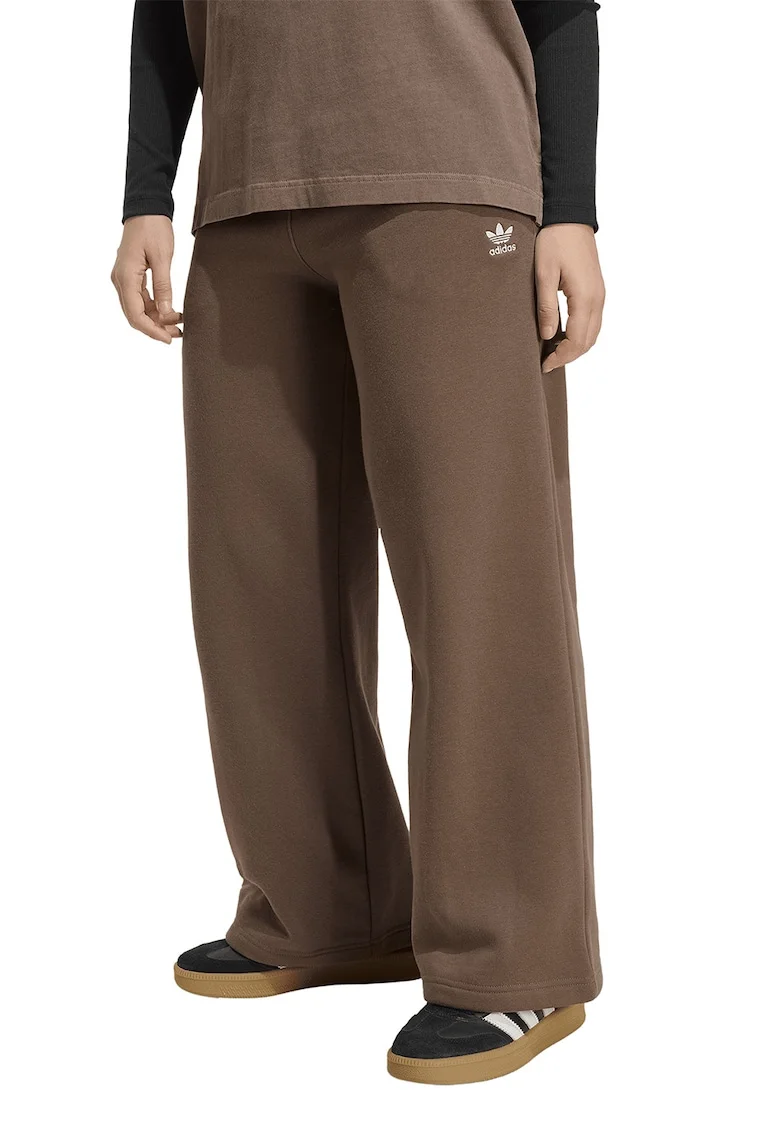 Pantaloni de trening lejeri cu croiala ampla, Maro deschis