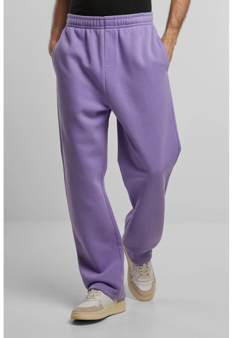Pantaloni lejeri de trening cu buzunare, Ametist