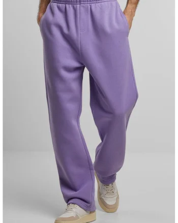 Pantaloni lejeri de trening cu buzunare, Ametist