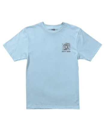 Tricou din bumbac organic cu imprimeu Surf Shark