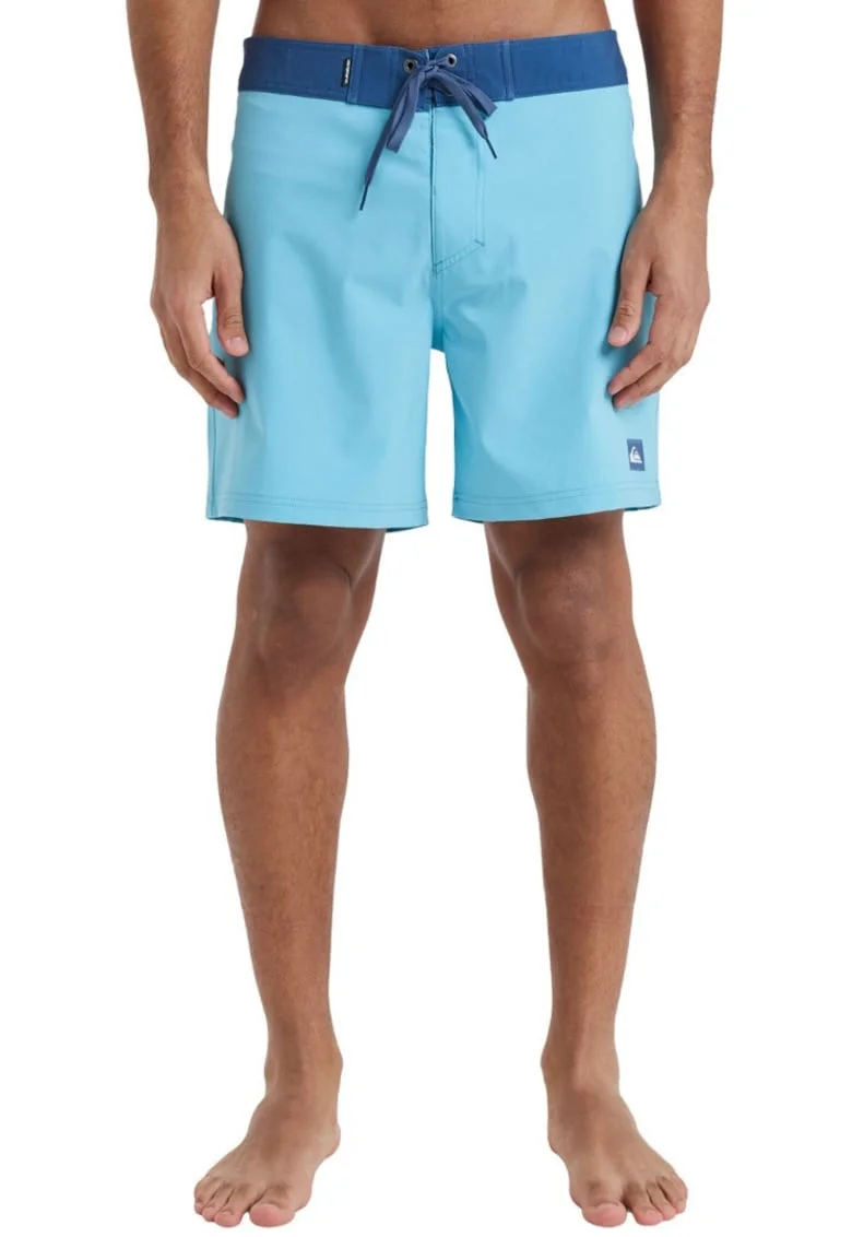 Pantaloni scurti de baie cu talie ajustabila,