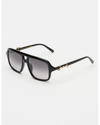 Ochelari de soare pilot, Auriu/Negru