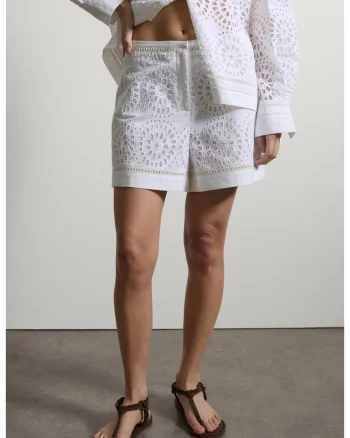 Pantaloni  De Dama Alb 00357116