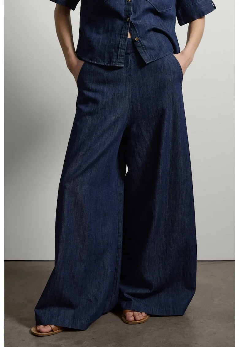 Pantaloni Denim  De Dama Albastru 003570999