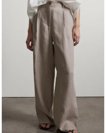 Pantaloni  De Dama Bej 003571095