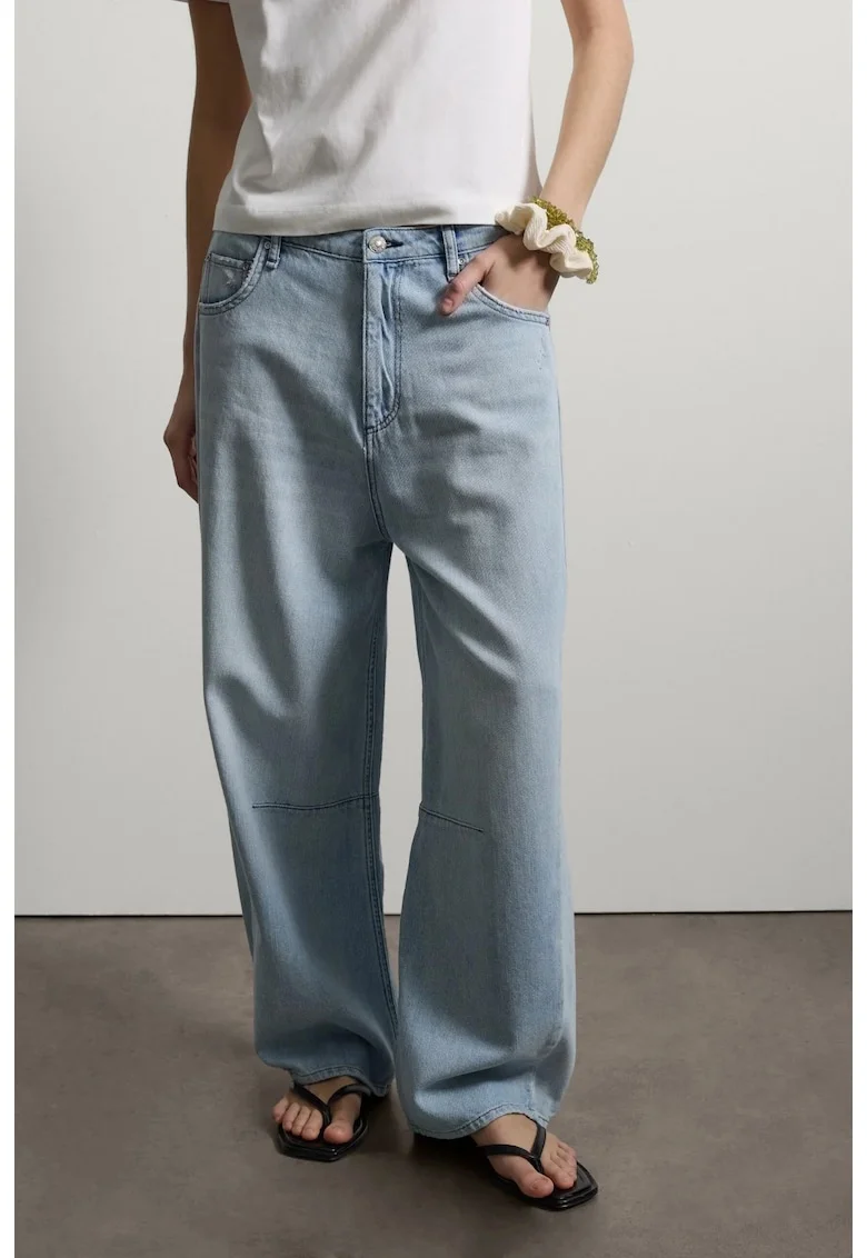 Pantaloni Denim  De Dama Albastru 003570979