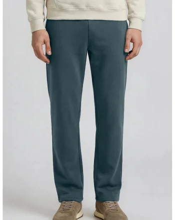 Pantaloni lejeri de trening cu buzunare, Verde smarald