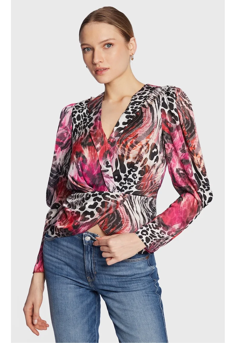 Bluza dama,  Poliester, 302099818, Multicolor