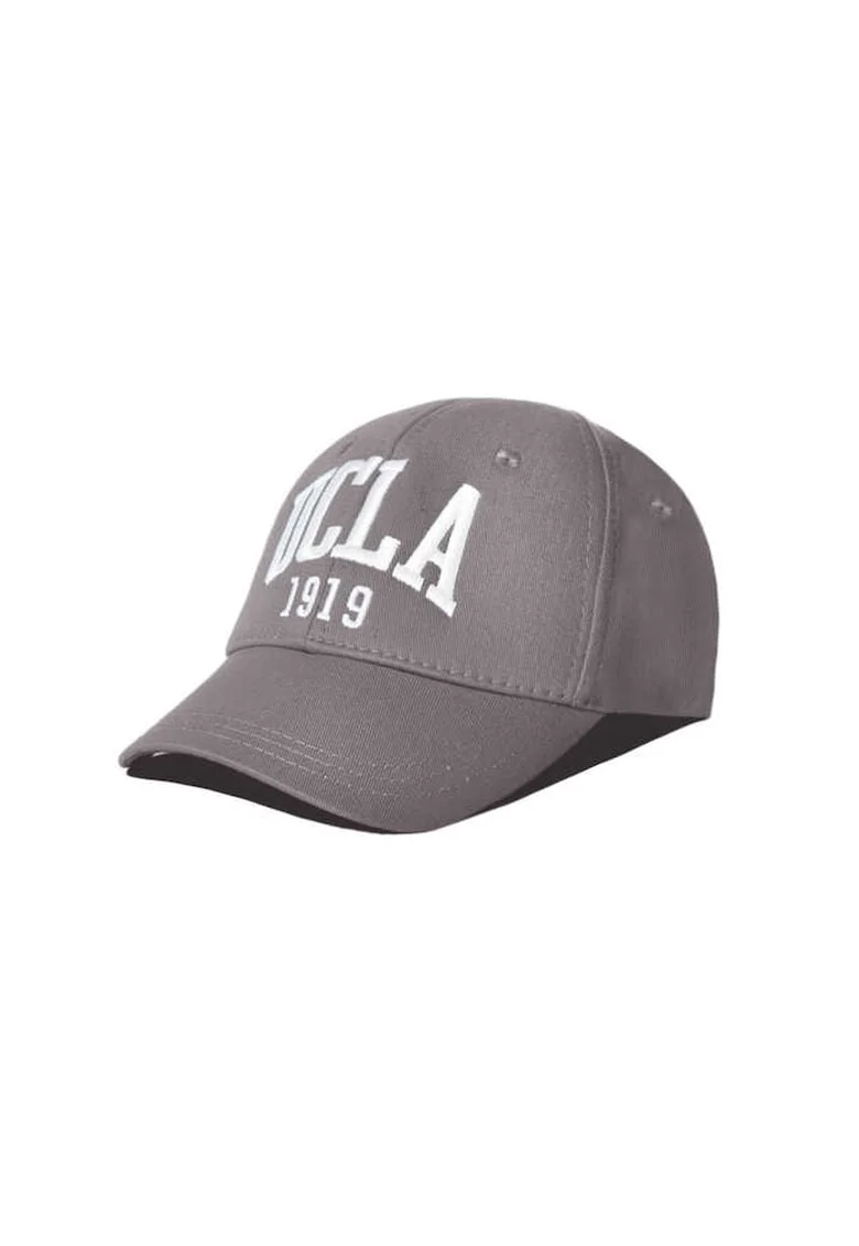 Sapca unisex cu logo brodat Ballard, Gri deschis