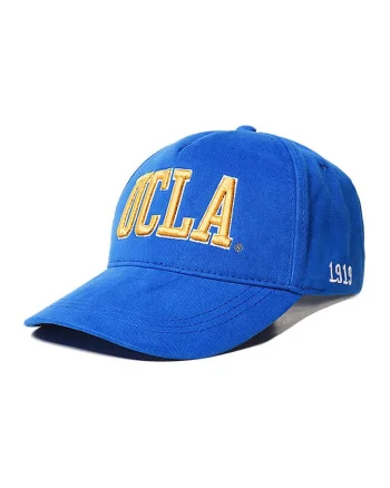 Sapca baseball unisex cu broderie logo supradimensionata Ranch, Albastru royal