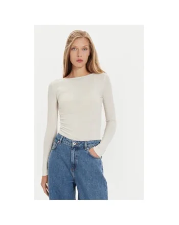Bluza dama,  304287671, Poliester/Viscoza, Alb, Alb