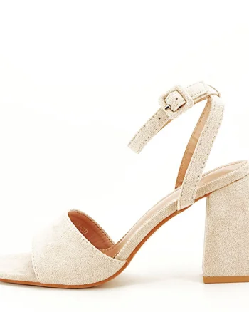 Sandale bej cu toc BL6522 130