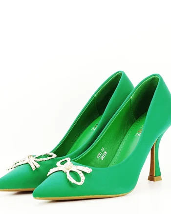 Pantofi verzi eleganti 1701 01