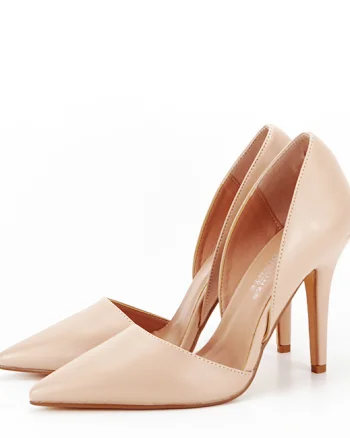 Pantofi nude decupati BLJY6627 01