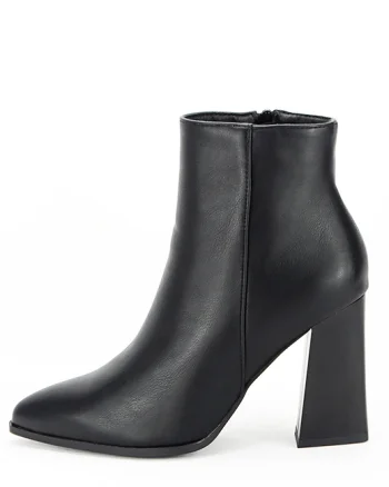 Botine negre elegante BM18 110