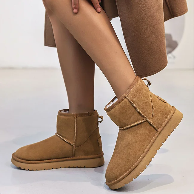 Ghete camel din piele naturala JB1967 111