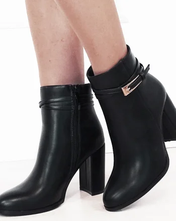 Botine negre elegante 6337 114