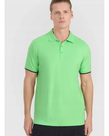 Tricou polo barbati, Verde