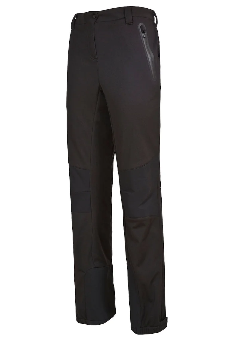 Pantaloni softshell pentru drumetii Sola, Negru
