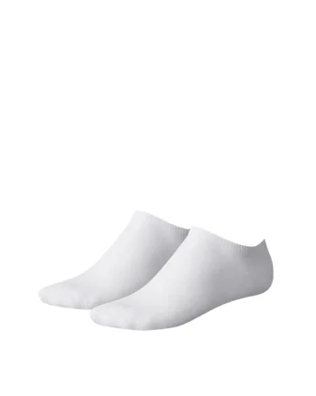 Set de sosete scurte albe - 2 perechi