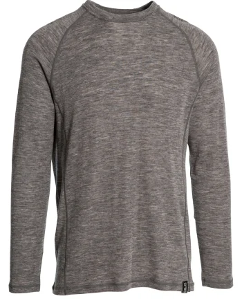 Bluza de lana cu DLX®, pentru ski Wexler, Gri inchis melange
